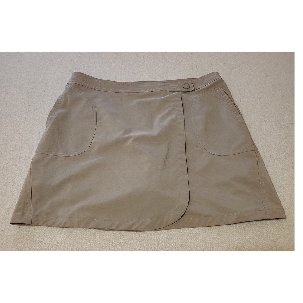 Magellan Fish Gear Water Repelent‎ Wrap Skirt Pockets Button Closure Size 12 DD